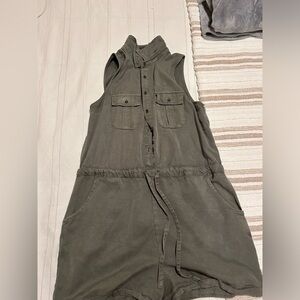 Women’s Army Green Romper